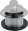 EZ-FLO Lift-n-Turn Bath Drain Assembly Kit, 1-1/2 in. x 11.5 Coarse Thread, 2-7/8 in. OD Flange, 5/16 in. Tapped Zinc Body, Chrome Plated, 35233