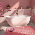 67" Acrylic Free Standing Tub, Stand Alone Tub, Freestanding Bathtub, Soaking Bathtub, cUPC Certified, SE(Glossy White)