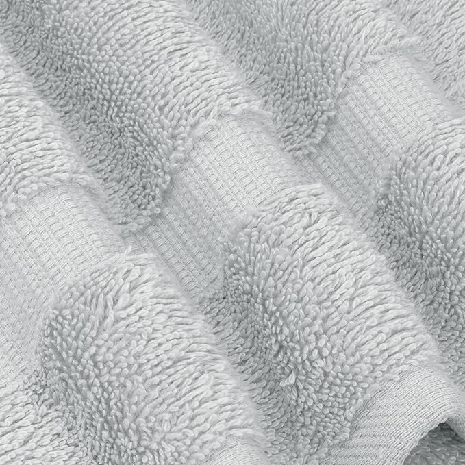 Chakir Turkish Linens, 100% Cotton Premium Quality Turkish Bath Sheets (35''x70'' Large Bath Sheet Towels - Silver Gray)