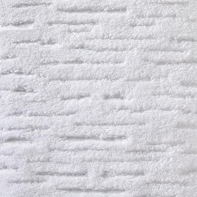 SKL Home CloudSoft Cotton Luxury 6-Piece Towel Set, White