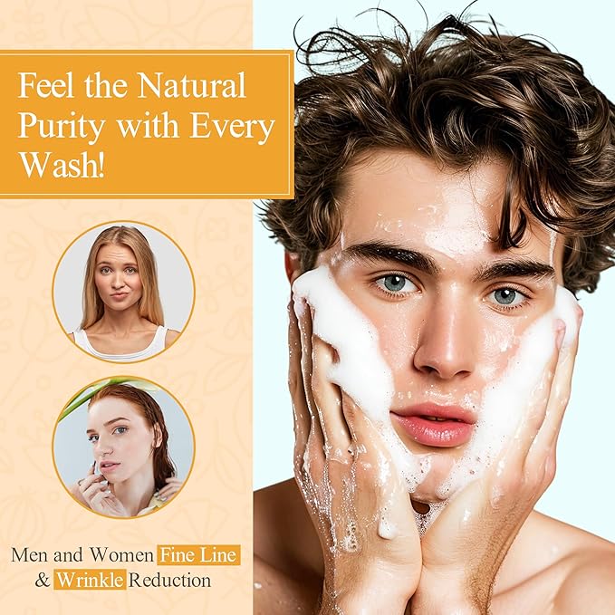 At Last Naturals MSM Soap Bar Body Soap for Men and Women Fine Line Wrinkle Reduction Herbal Moisturizer with Aloe Vera Vitamin E Essential Oils Deep Cleansing for Sensitive Skin 3 Ounce (Pack of 1)