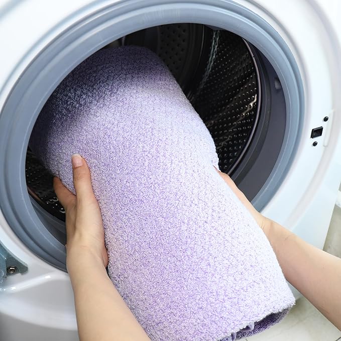 Everplush Oversized Bath Sheet Towel – 2 Pieces, Super Soft & Highly Absorbent, Quick-Drying, Generously Sized & Thick. Perfect for Bathroom, Pool, Swimming Use. (Lavender, 35" x 66" 2PK)
