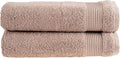 HALLEY Turkish Cotton Towels (Pack of 2) Bath Towels Super Soft Highly Absorbent 100% Cotton Towels for Bathroom and Kitchen for Mother’s Day (Taupe)
