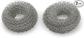 Tredoni 2 Reusable Limescale Remover Ring 0.8x1.6 - Boiler/Kettle Furring Descaler Stainless Steel Mesh 2x4cm (2)