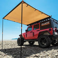 ALL-TOP Vehicle Awning 6.6'x10' Roof Rack Pull-Out Sun Shade UV50+, Weatherproof 4x4 Side Awning for Camping & Overland (Hardware Included)