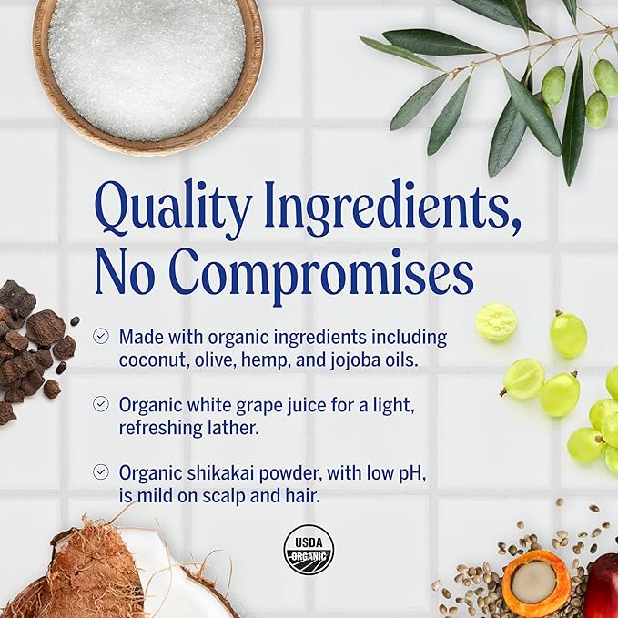 Dr. Bronner's Organic Sugar Soap (Baby Unscented, 24 Ounce) - Made with Regenerative Certified Organic Oils, Sugar & Shikakai Powder, 4-in-1 Use: Hands, Body, Face and Hair- Liquid Soap, Nourishes