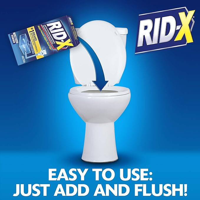 Rid-X Septic Treatment 3 Month Supply Powder, 29.4 Ounce