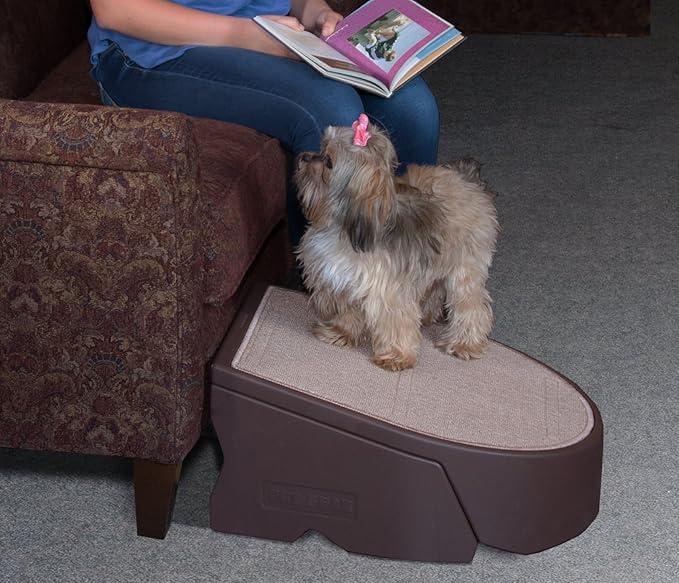Pet Gear Stramp Stair and Ramp Combination for Dogs/Cats, Easy Step, Lightweight/Portable, Sturdy, Easy Assembly (No Tools Required) 1 Model, Available in 5 Colors