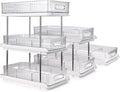 3-Tier Under Sink Organizer – Pull-Out Storage for Kitchen & Bathroom – Under Bathroom Sink Organizer, Under Sink Organizer Storage, Under Cabinet Storage Organizer