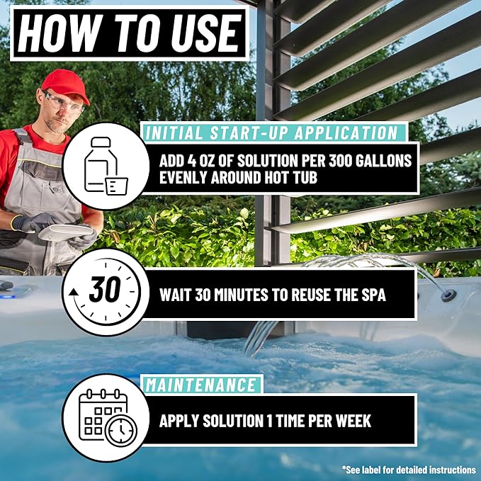 Hot Tub Metal Remover - Spa Metal Gone Hot Tub Cleaner, Metal Out Spa Remover for Hot Tub, Stain and Scale Control Cleaner Chemicals