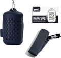 Quick Dry Towel - Super Absorbent Fast Drying Microfiber - Camping, Gym, Swimming, Yoga & Sports - Gray