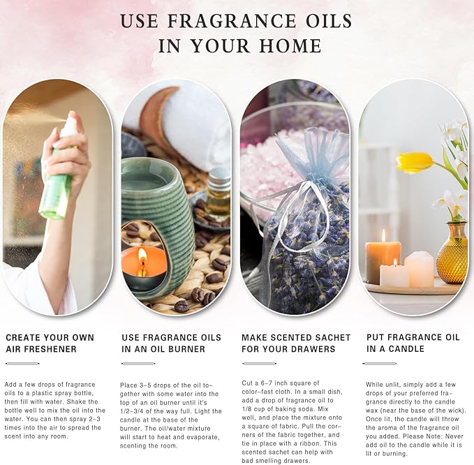 PHATOIL 3.38FL.OZ Orange Blossom Fragrance Oils for Aromatherapy, Essential Oils for Diffusers for Home, Perfect for Diffuser, DIY Candle and Soap Making, DIY Scented Products - 100ml