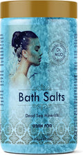 Natural Dead Sea Salt 100% Mineral-Rich Bath Soak, More Minerals Than Epsom Salt, Deep Relaxation, Detox, Exfoliates & Softens Skin, Helps Psoriasis, Eczema (42.3 oz, Lavender)