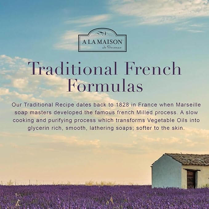 A LA MAISON French Liquid Hand Soap, Plumeria - Natural Hand Wash Made with Essential Oils - Biodegradable, Plant-Based, Vegan, Cruelty-Free, Alcohol & Paraben Free (16.9 oz, 3 Pack)