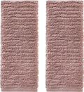 SKL Home CloudSoft Cotton Luxury 2-Piece Hand Towel Set, Clay