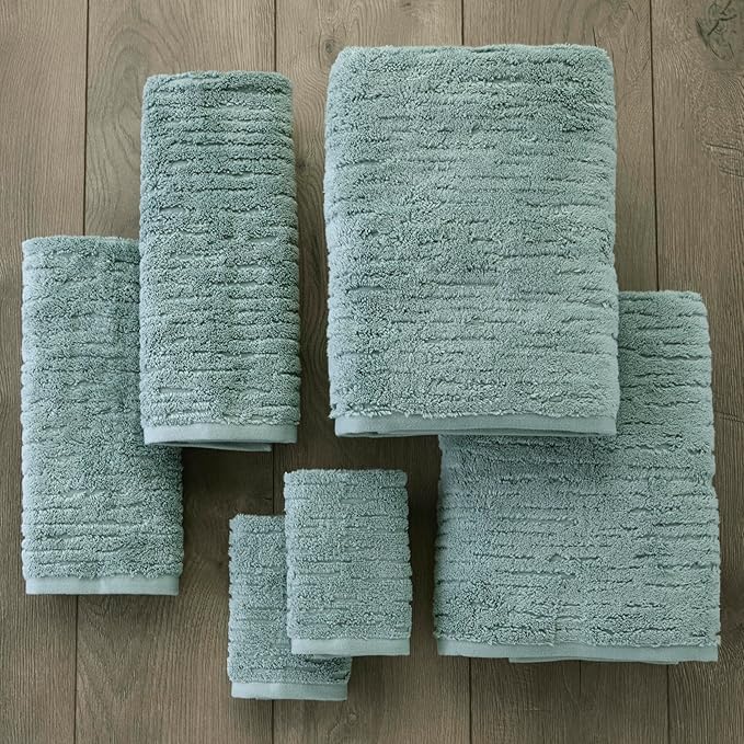 SKL Home CloudSoft Cotton Luxury Bath Towel for Bath & Gift, Teal