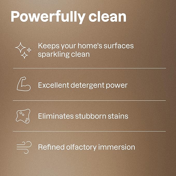 ATTITUDE Bathroom Cleaner Spray, Natural Origin Ingredients, EWG Verified, Eliminates Soap Scum, Limescale, Streak Free, Lemon & Rosewood, 26 Fl Oz