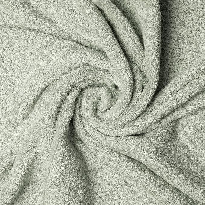 Melissa Linen, 2 Piece Hand Towel Set, 100% Turkish Cotton Face Hand Towels for Bathroom, 20 in x 35 in, Absorbent, Quick Dry, Durable and Soft, Spa and Hotel Quality, Mint Green