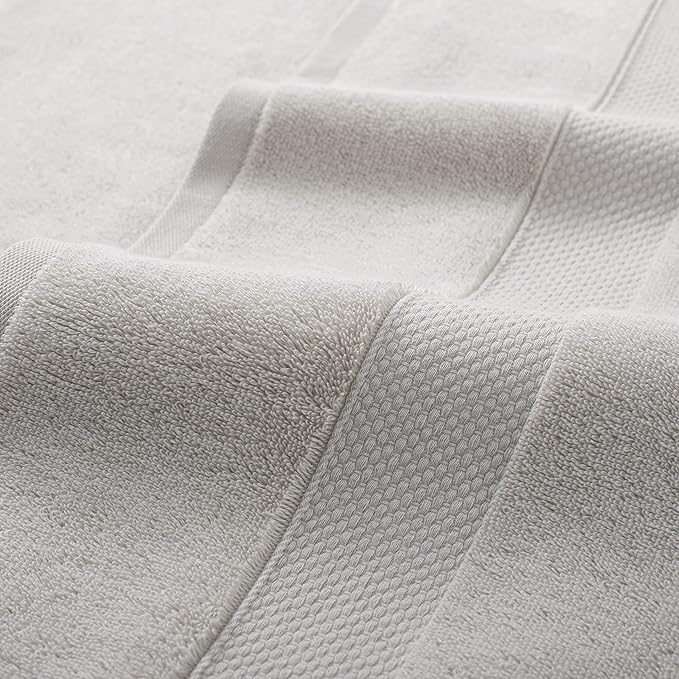 Aston & Arden Egyptian Bath Towel Set - Oversized Ultra Soft Thick & Absorbent, 100% Ringspun Egyptian Cotton Bathroom Towel for Spa, Hotel, 600 GSM, Tan