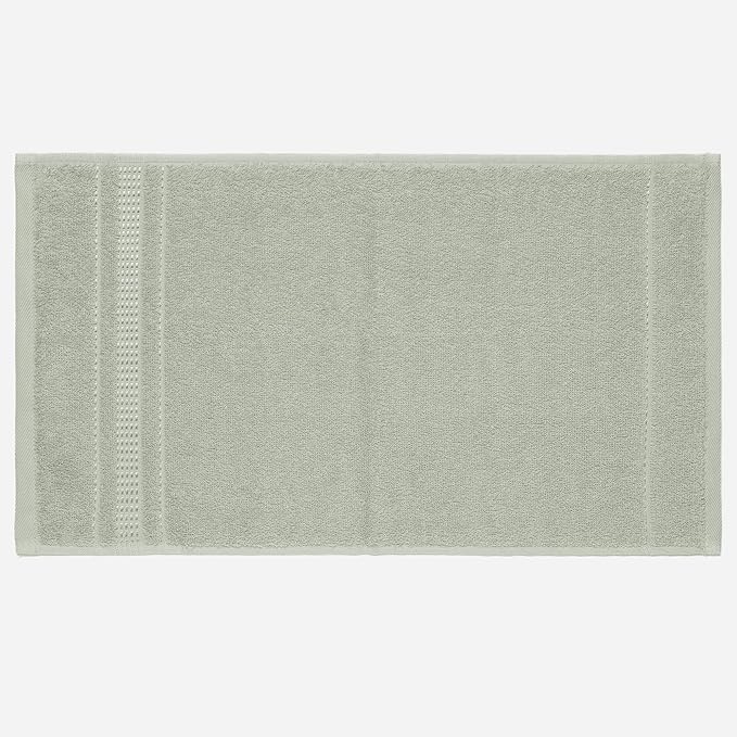 Melissa Linen, 2 Piece Hand Towel Set, 100% Turkish Cotton Face Hand Towels for Bathroom, 20 in x 35 in, Absorbent, Quick Dry, Durable and Soft, Spa and Hotel Quality, Mint Green