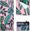 Quick Dry Towel Extra Large 78x35 Inch - Microfiber Beach Towel - Perfect for Beach, Travel, Swimming, Pool, Yoga, Hiking, Camping - Lightweight, Fast Drying, Compact for Adults (La Fashion)