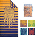 4Monster Microfiber Beach Towel Quick Dry,Super Absorbent Lightweight Travel Towel for Swimmers, Sand Free Camping Towel, Beach Towels for Pool,Swim,Water Sports,Yoga
