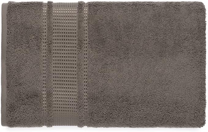 Melissa Linen, 4 Piece Washcloths Set, Absorbent Cotton Towels for Body and Face, 12 in x 12 in, Quick Dry, Durable and Soft, Baby Wash Cloths, Wash Rags for Kitchen, Mocha Brown