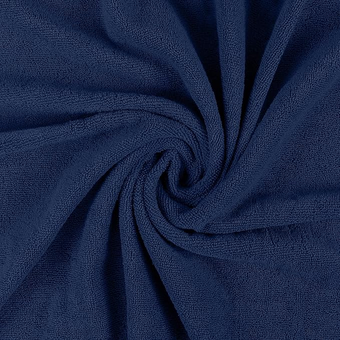 Utopia Towels Extra Large Bath Sheets 2 Pack, 35 by 70 Inches,100% Cotton Highly Absorbent & Quick Dry Bath Towel for Adults, Super Soft Towel, Navy