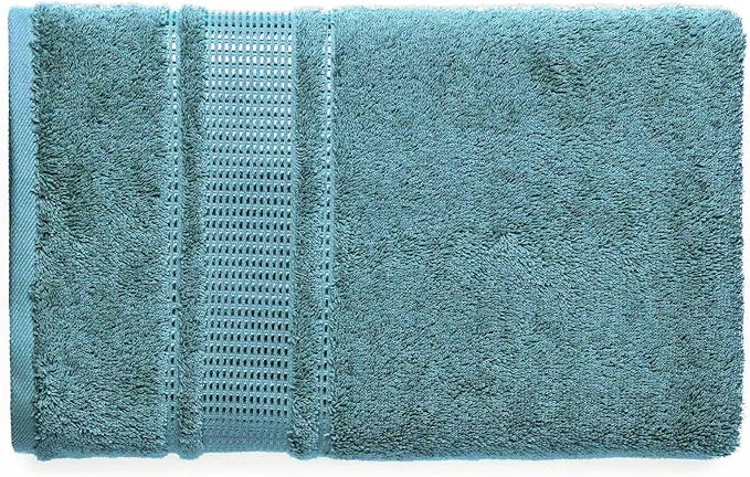 Melissa Linen, Fingertip Towels 4 Pack, 100% Turkish Cotton, Small Hand Towels for Body and Face, 12 x 18 in, Soft and Absorbent, Quick Dry, (Maldive Green Fingertip Hand Towels)