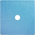 Enkosi Loofah Shower Mat with Drain Hole – Cushioned Anti-Slip Square Bath Mat for Showers, and Bathroom Floors – Textured PVC, Non Slip Safety Pad for Walk-in Stalls and Wet Areas (27x27 Aqua Blue)