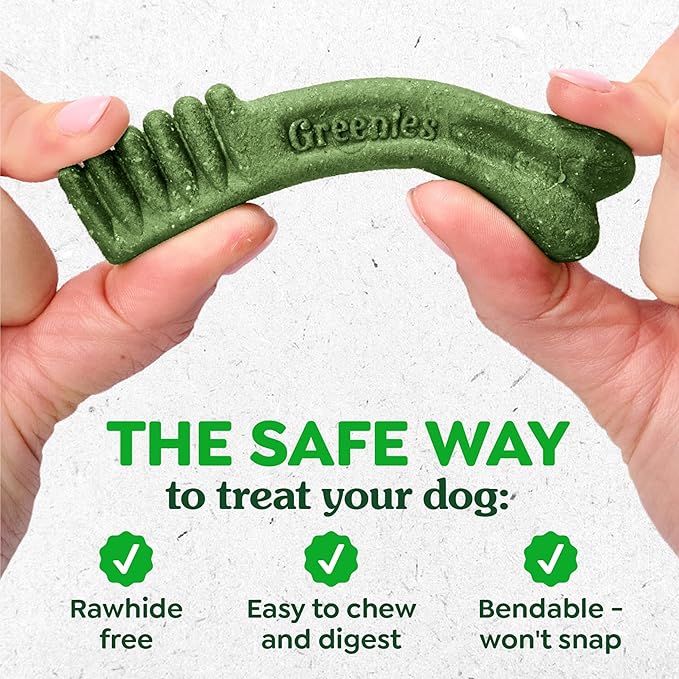 Greenies Veterinarian-Recommended Natural Dental Dog Treats Teenie Size, Original Flavor, 54 oz. Pack, 192 Count