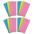 ARCH&M 12-Pack Premium Nylon Exfoliating Towel - 35-Inch Quick-Dry, Hygienic Japanese Washcloth for Body & Back - Durable, Machine Washable, Long-Lasting