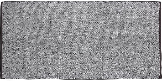 Everplush Diamond Jacquard Bath Sheet 2 Pack in Grey