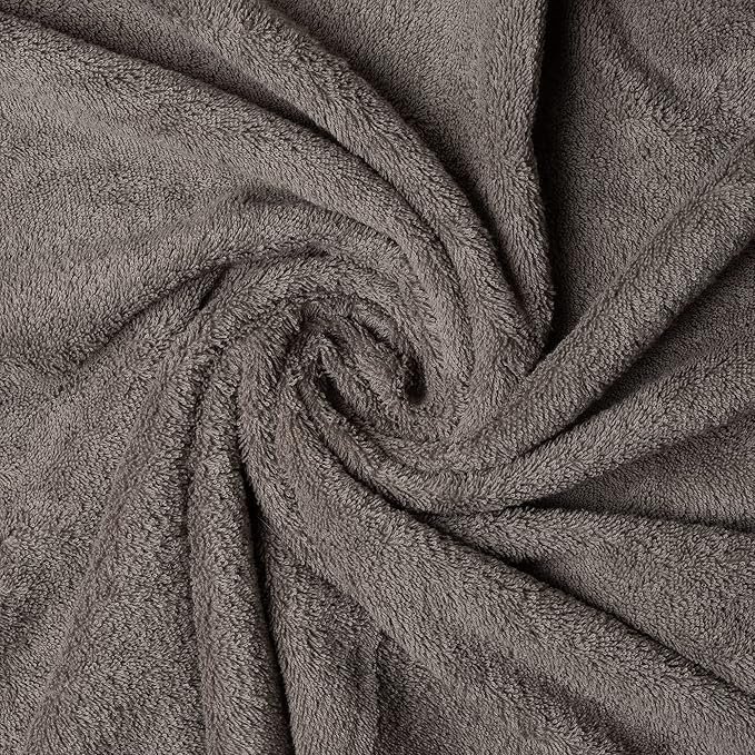 Melissa Linen, 2 Piece Hand Towel Set, 100% Turkish Cotton Face Hand Towels for Bathroom, 20 in x 35 in, Absorbent, Quick Dry, Durable and Soft, Spa and Hotel Quality, Mocha Brown