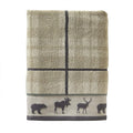 SKL Home Yellowstone Grand Teton Bath Towel, Taupe 50.00" x 27.00"